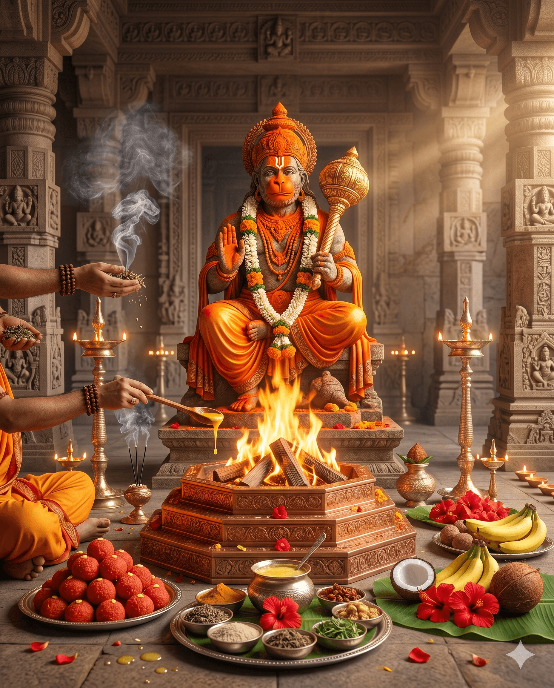 Hanuman Puja Havan